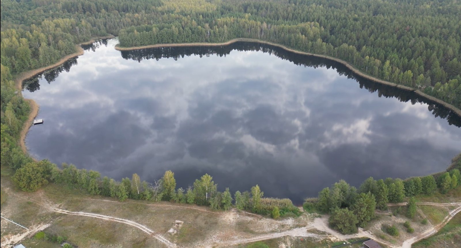 Озеро Свято с дрона